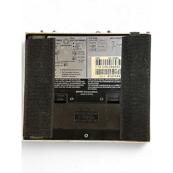 Used BOSS RC20XL Loop Station XL Twin Pedal