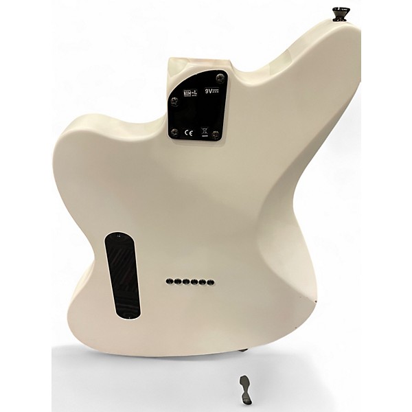 Used Fender Jim Root Signature Jazzmaster Arctic White Solid Body Electric Guitar