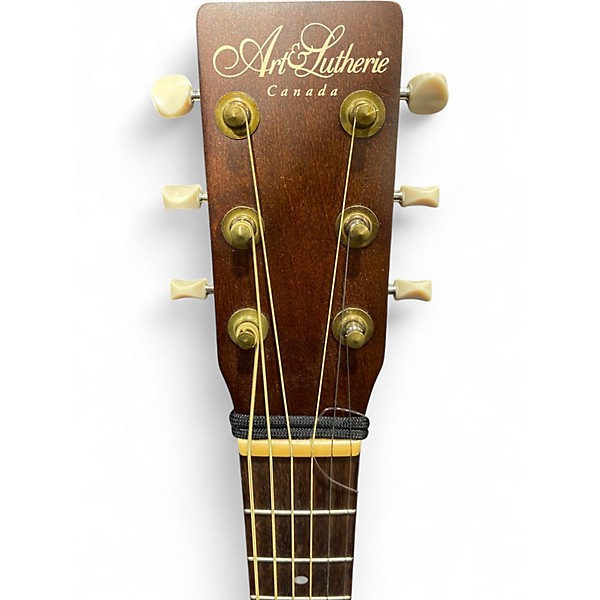 Used Art & Lutherie Roadhouse Tennesse Parlor Red Acoustic Electric Guitar