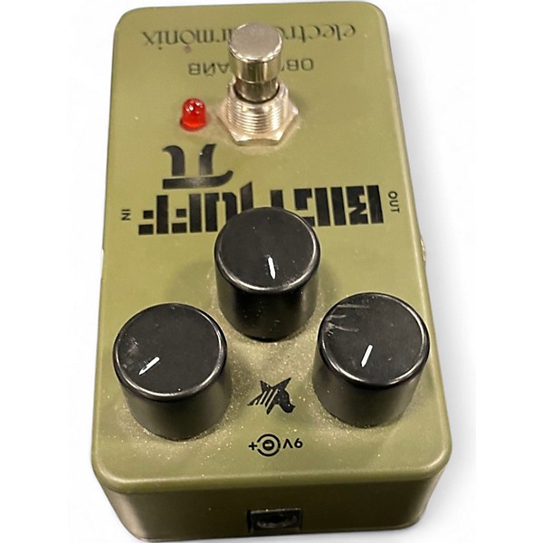 Used Electro-Harmonix Green Russian Big Muff Pi Fuzz Effect Pedal