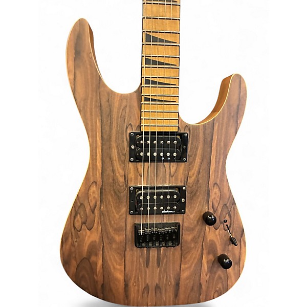 Used Jackson JS42 Ziricote Natural Solid Body Electric Guitar