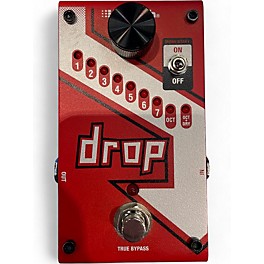 Used DigiTech The Drop Polyphonic Drop Tune Pitch-Shifter Effect Pedal