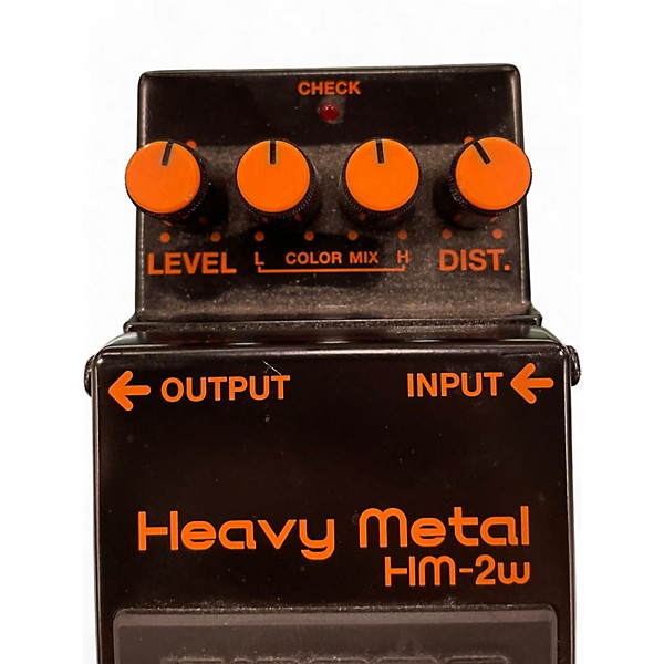 Used BOSS HM-2W Effect Pedal