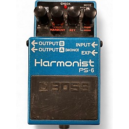 Used BOSS PS6 Harmonist Effect Pedal