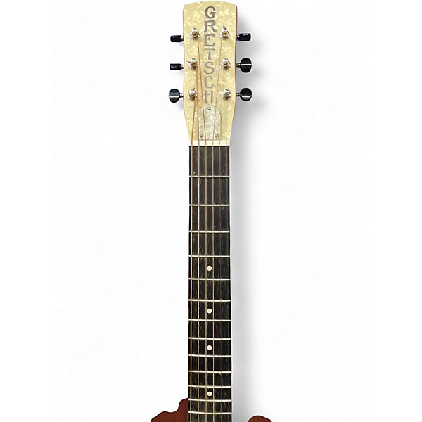 Used Gretsch Guitars G9200 Boxcar Round Neck Natural Resonator Guitar