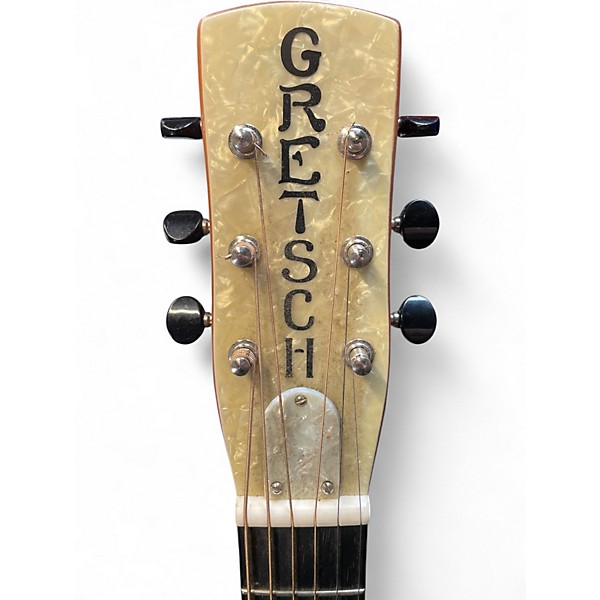 Used Gretsch Guitars G9200 Boxcar Round Neck Natural Resonator Guitar