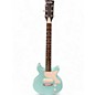 Used Harley Benton DC JR Blue Solid Body Electric Guitar thumbnail