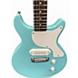 Used Harley Benton DC JR Blue Solid Body Electric Guitar