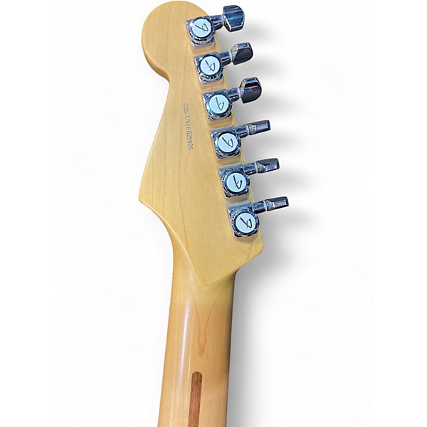 Used Fender American Standard Stratocaster Olympic White Solid Body Electric Guitar