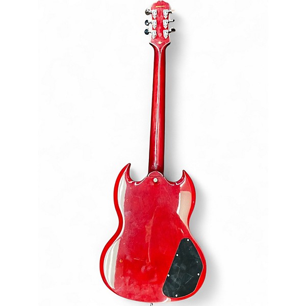 Used 2005 Epiphone 1961 SG Special Left Handed Cherry Electric Guitar