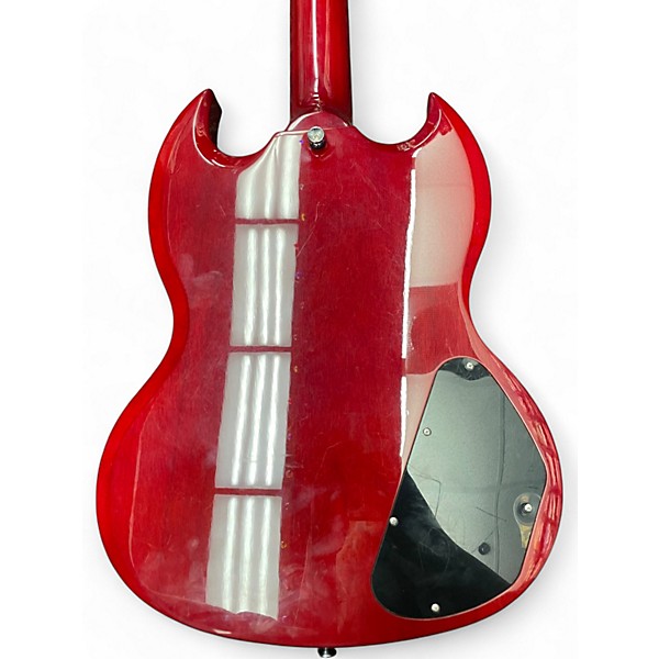 Used 2005 Epiphone 1961 SG Special Left Handed Cherry Electric Guitar