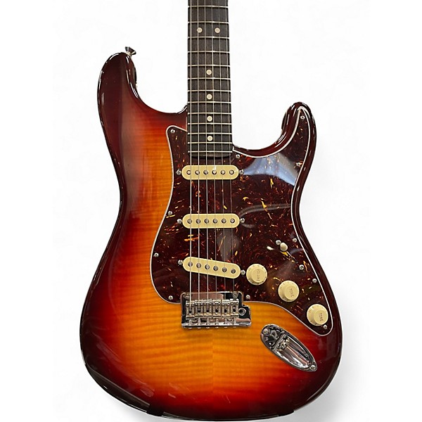 Used Fender 70th Anniversary American Professional II Stratocaster Comet Burst Solid Body Electric Guitar