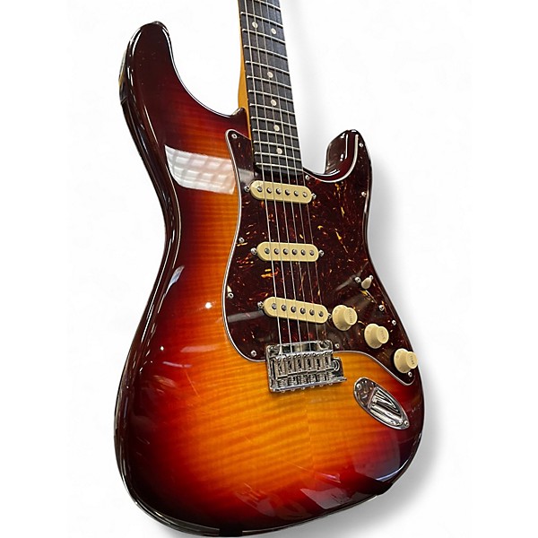 Used Fender 70th Anniversary American Professional II Stratocaster Comet Burst Solid Body Electric Guitar