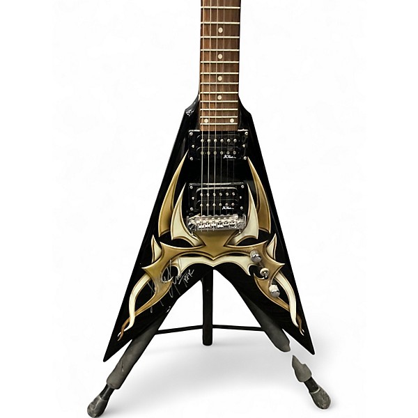 Used B.C. Rich KKVFG2 Kerry King V2 Black Solid Body Electric Guitar