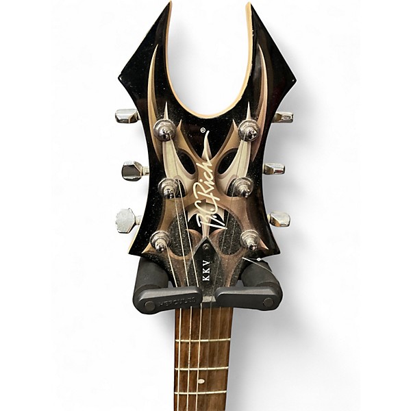 Used B.C. Rich KKVFG2 Kerry King V2 Black Solid Body Electric Guitar