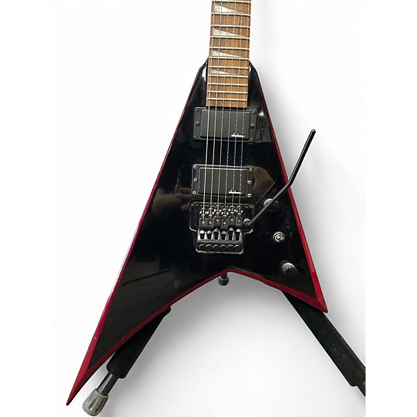 Used Jackson RHODES Black Solid Body Electric Guitar