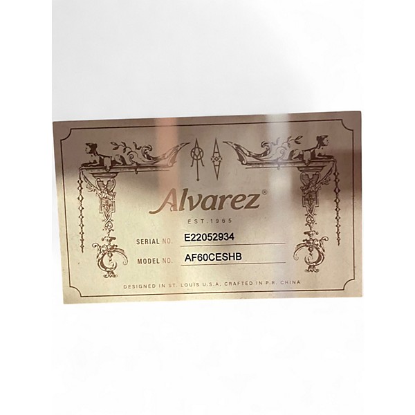 Used Alvarez AF60CS 2 Color Sunburst Acoustic Guitar