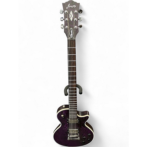 Used Firefly AGUFISH BARITONE Purple Baritone Guitars