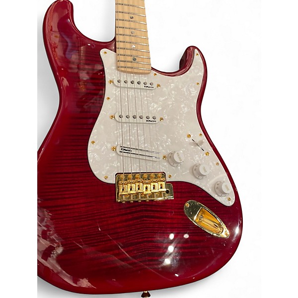 Used 2025 Fender Richie Kotzen Stratocaster Trans Red Solid Body Electric Guitar