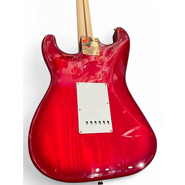 Used 2025 Fender Richie Kotzen Stratocaster Trans Red Solid Body Electric Guitar