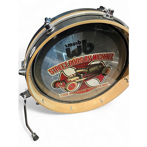 Used DW 21in PANCAKE GONG  Black Drum