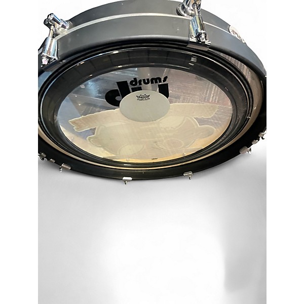 Used DW 21in PANCAKE GONG  Black Drum