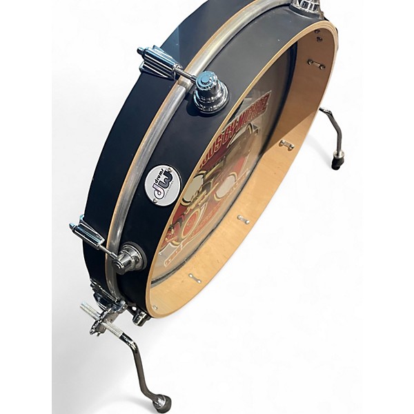 Used DW 21in PANCAKE GONG  Black Drum
