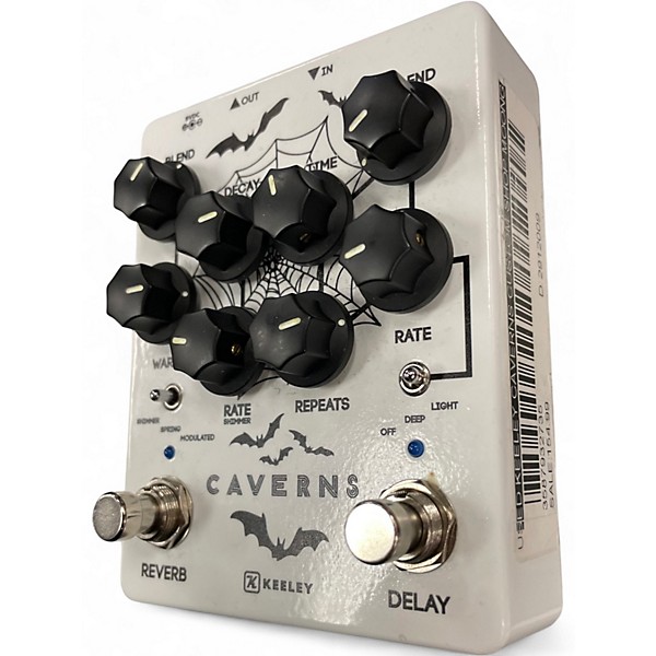 Used Keeley CAVERNS CUSTOM SHOP MOONGLOW Effect Pedal