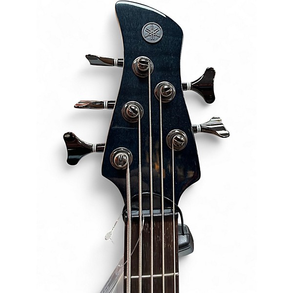 Used Yamaha TRBX605FM TRANSLUCENT BLACK Electric Bass Guitar