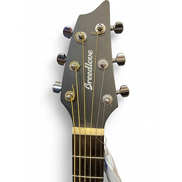 Used Breedlove Discovery Concert Gray Acoustic Guitar