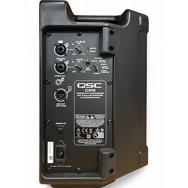 Used QSC cp8 Powered Speaker