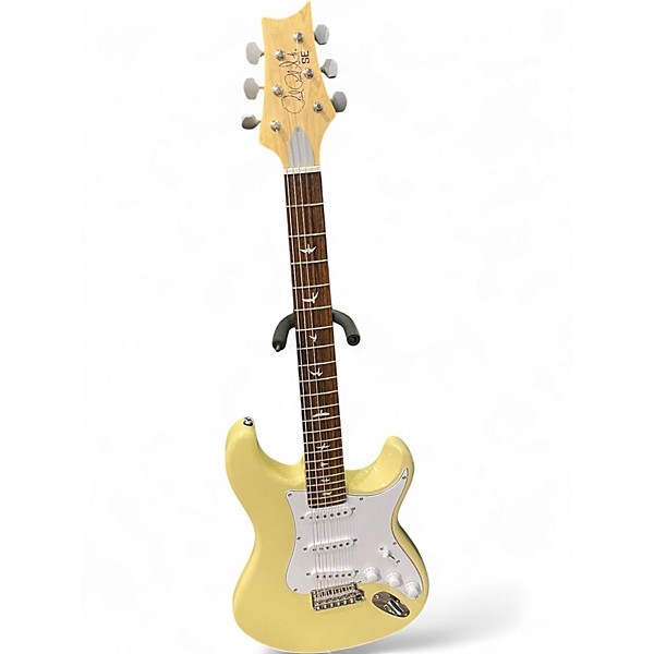 Used PRS SE Silver Sky Moon White Solid Body Electric Guitar