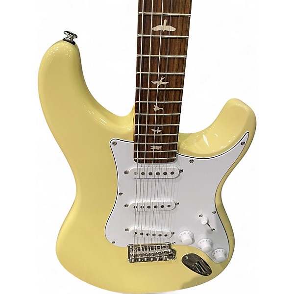 Used PRS SE Silver Sky Moon White Solid Body Electric Guitar