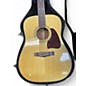Used Ibanez aw800knt Natural Acoustic Guitar