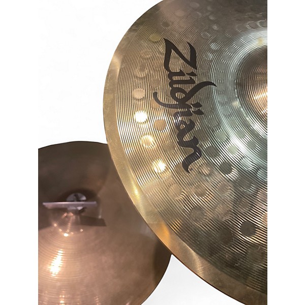 Used Zildjian 14in Planet Z Hi Hat Pair Cymbal
