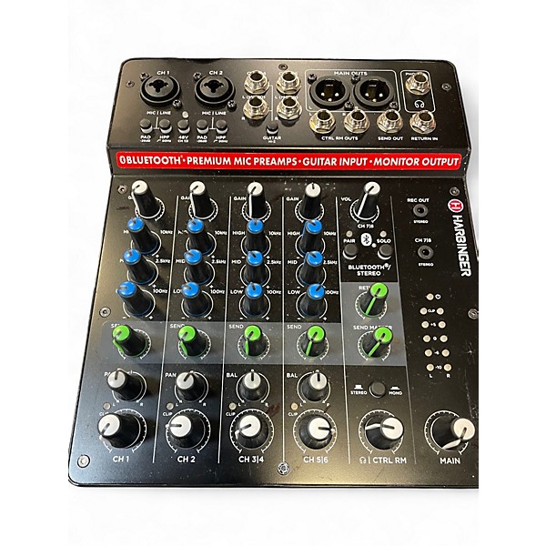 Used Harbinger LV8 Unpowered Mixer