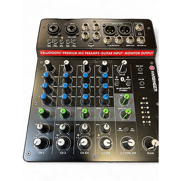 Used Harbinger LV8 Unpowered Mixer