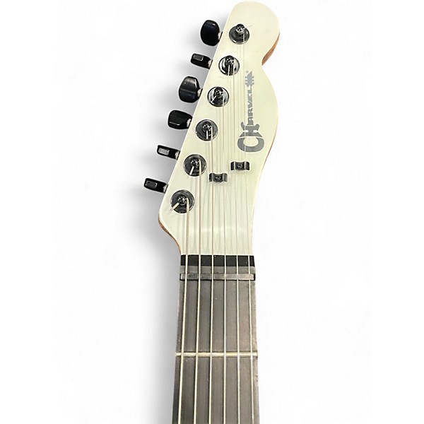 Used Charvel JOE DUPLANTER SIGNATURE TELE WHITE Solid Body Electric Guitar
