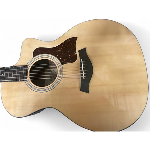 Used Taylor 214ce plus Natural Acoustic Electric Guitar