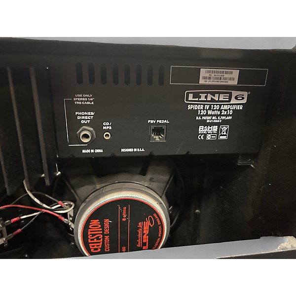 Used Line 6 Spider IV 120W 2x10 Guitar Combo Amp