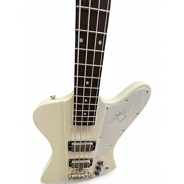 Used Epiphone Thunderbird IV Alpine White Electric Bass Guitar