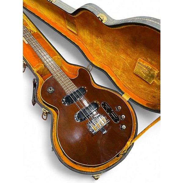 Vintage 1970 Gibson Les Paul Recording Bass brown Electric Bass Guitar