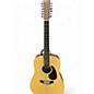 Used Martin x series 12 string Natural 12 String Acoustic Electric Guitar thumbnail