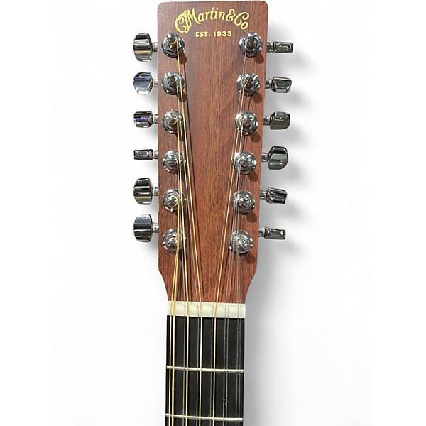 Used Martin x series 12 string Natural 12 String Acoustic Electric Guitar