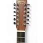 Used Martin x series 12 string Natural 12 String Acoustic Electric Guitar