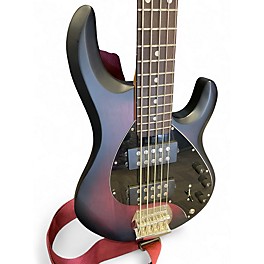 Used Sterling by Music Man Ray5HH 5 String Red Burst Electric Bass Guitar