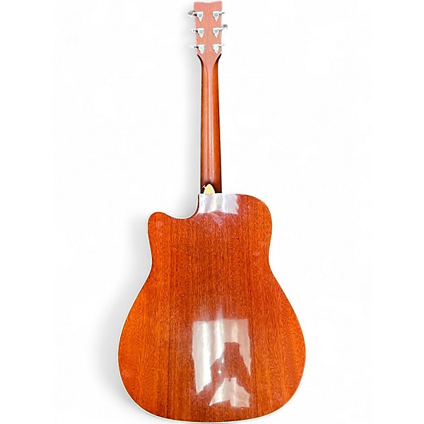 Used Yamaha FGCTA Natural Acoustic Guitar