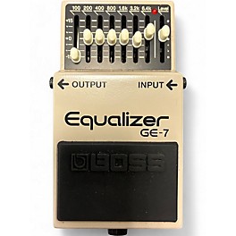 Used BOSS GE7 Equalizer Pedal
