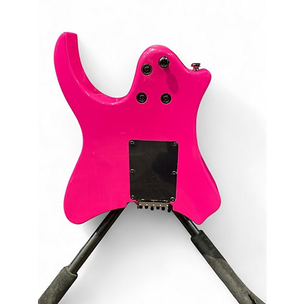 Used Traveler Guitar VAIBRANT Pink Electric Guitar