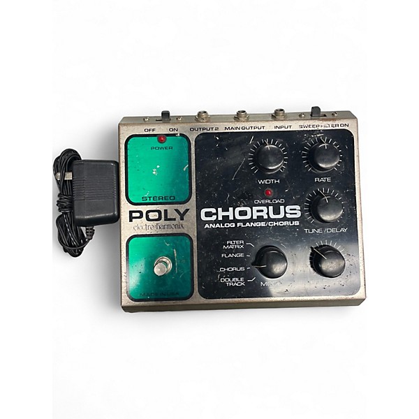 Used Electro-Harmonix POLY CHORUS Effect Pedal